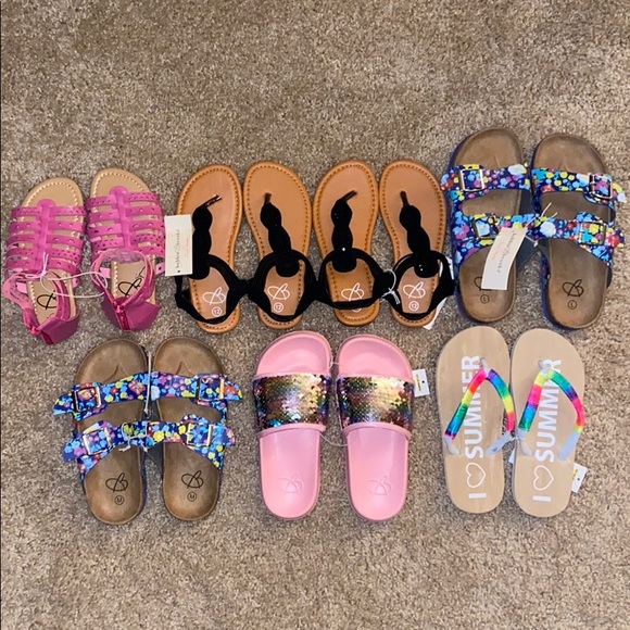 Other - Inexpensive kids sandals sold as a bundle 7 pairs